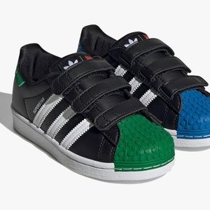 Kids adidas originals Superstar X LEGO - US size 1 - like new